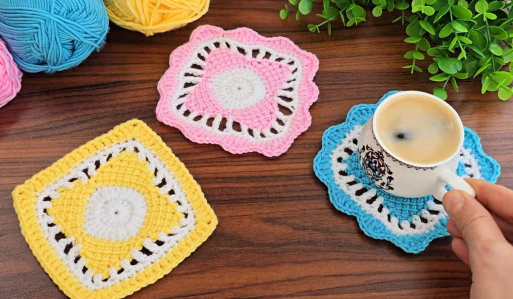Crochet Flower Granny Square Pattern