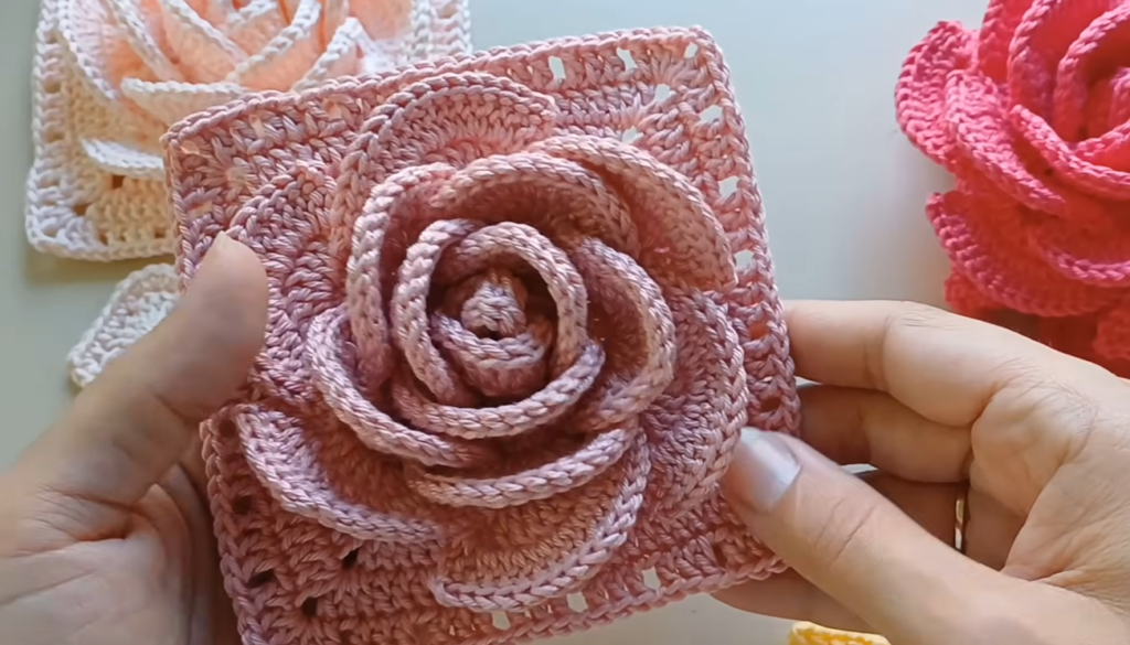 Beautiful Crochet Flower Sachet Pattern