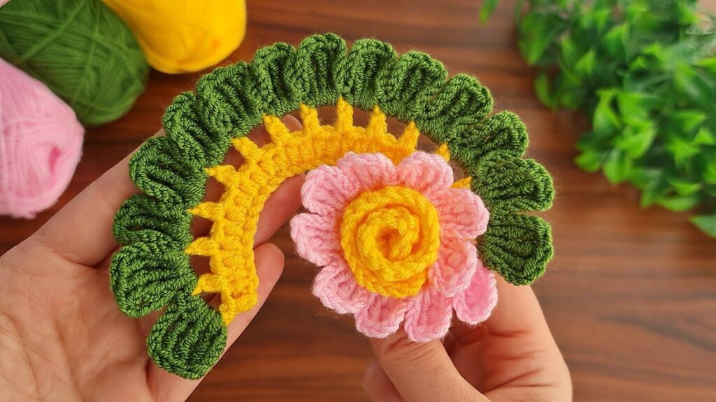 Beautiful Crochet Rose Flower Can You Make