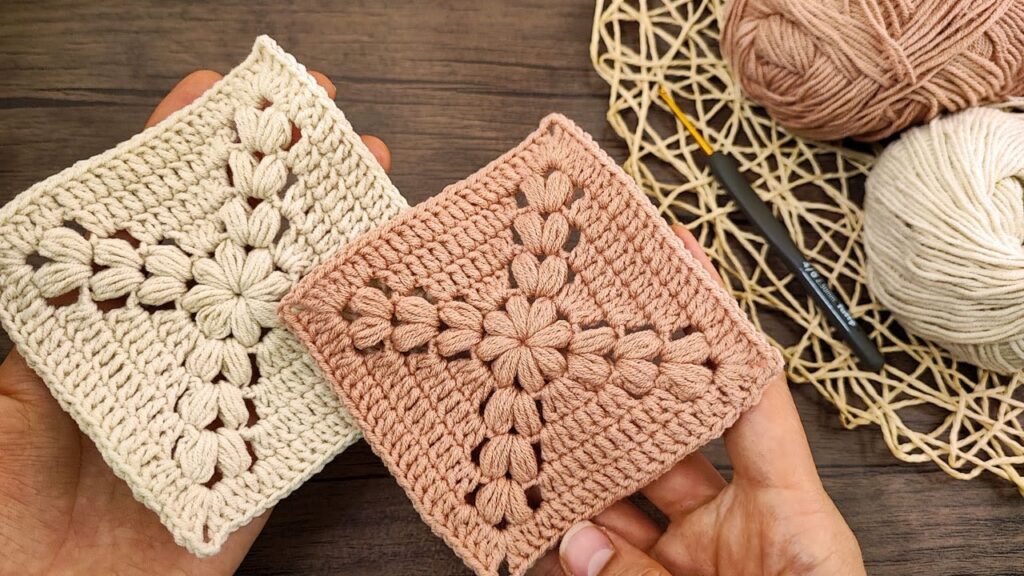 Crochet Granny Square Flower Pattern Can You Make