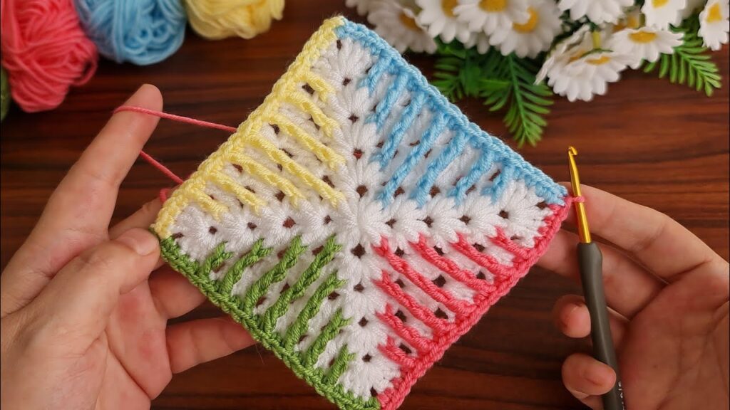 How To Crochet Granny Square Pattern