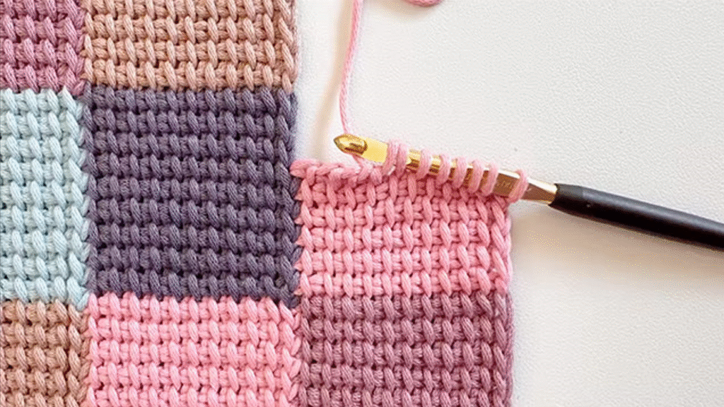 Easy Crochet Tunisian Simple Stitch