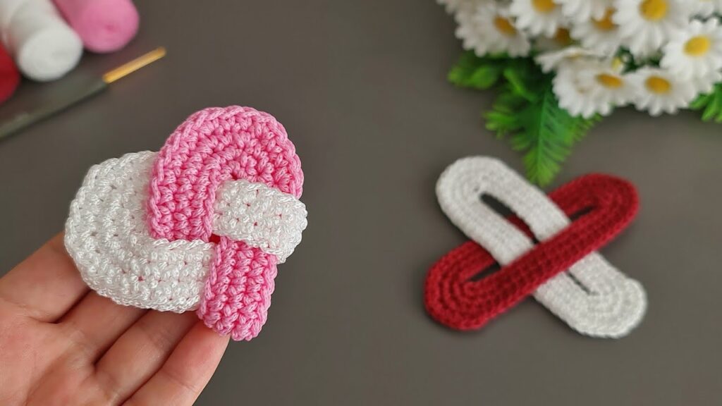 How to make crochet heart