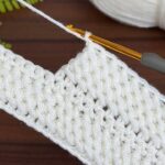 Beautiful crochet blanket
