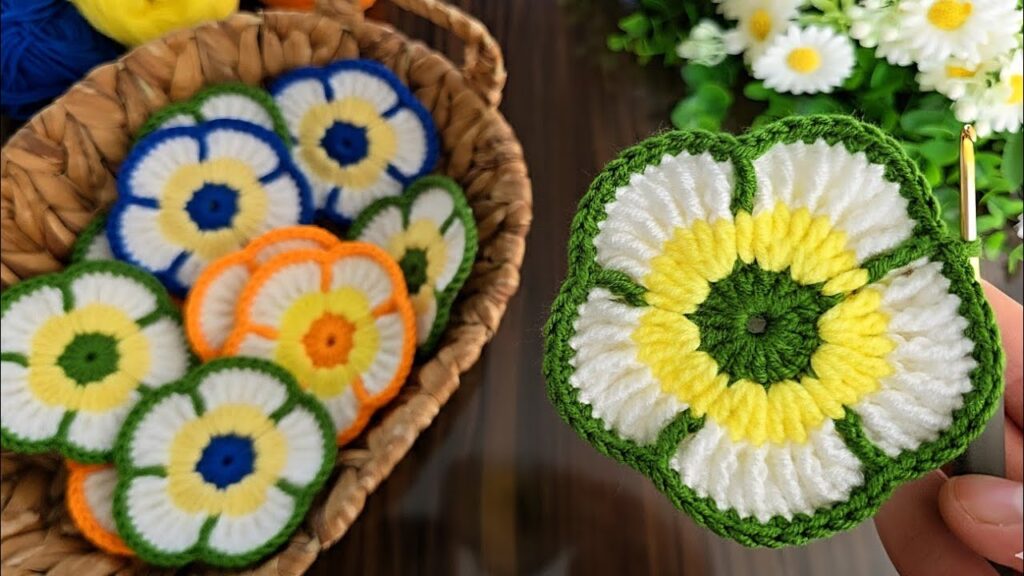 Beautiful Crochet Flower Tutorial